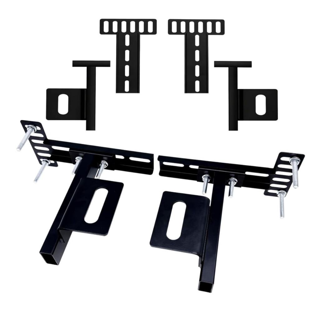 Universal Headboard Brackets for Metal Bed Frame Adjustable 2 Pack